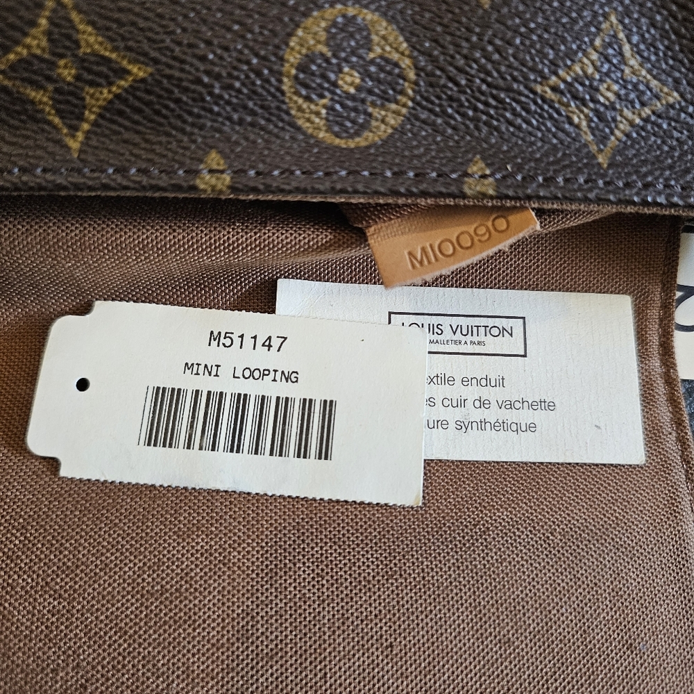Y2K NOS NWT Mini Looping LV Louis Vuitton Purse, bag, shoulder - Picture 17 of 17